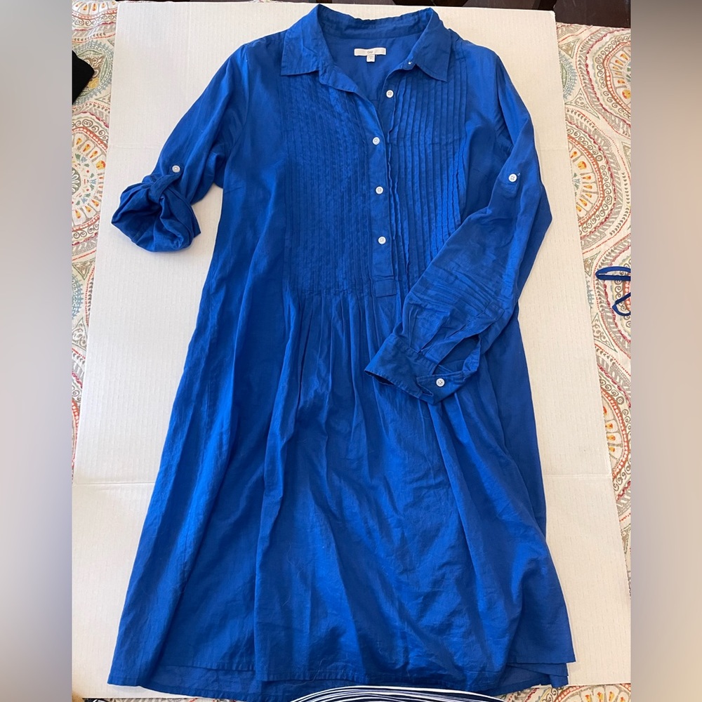 Gap two layer dress - button front - CUTE - size Small